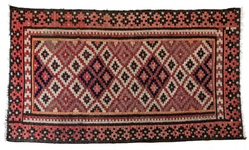 Vintage Reversible Suzani Kilim – 40 Years Old