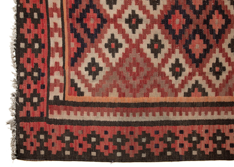 Vintage Reversible Suzani Kilim – 40 Years Old