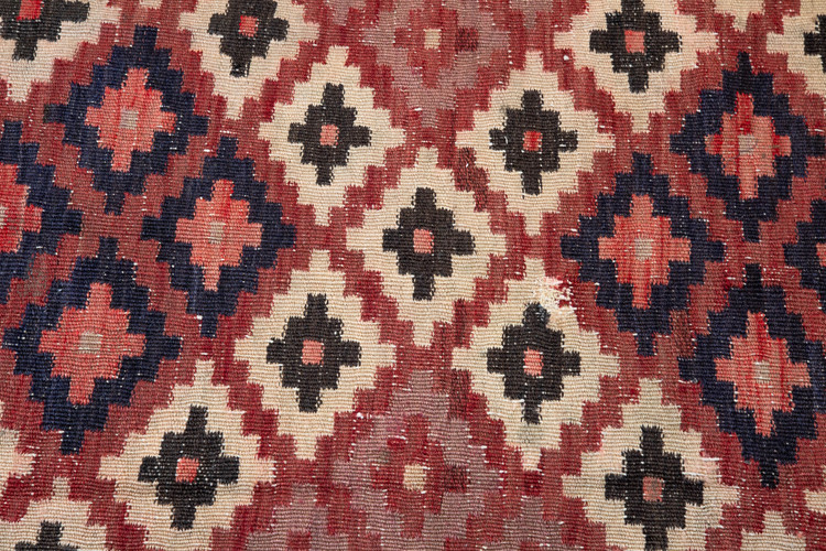 Vintage Reversible Suzani Kilim – 40 Years Old